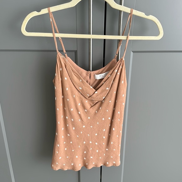 ASTR polka dot cowl neck camisole - Picture 3 of 6